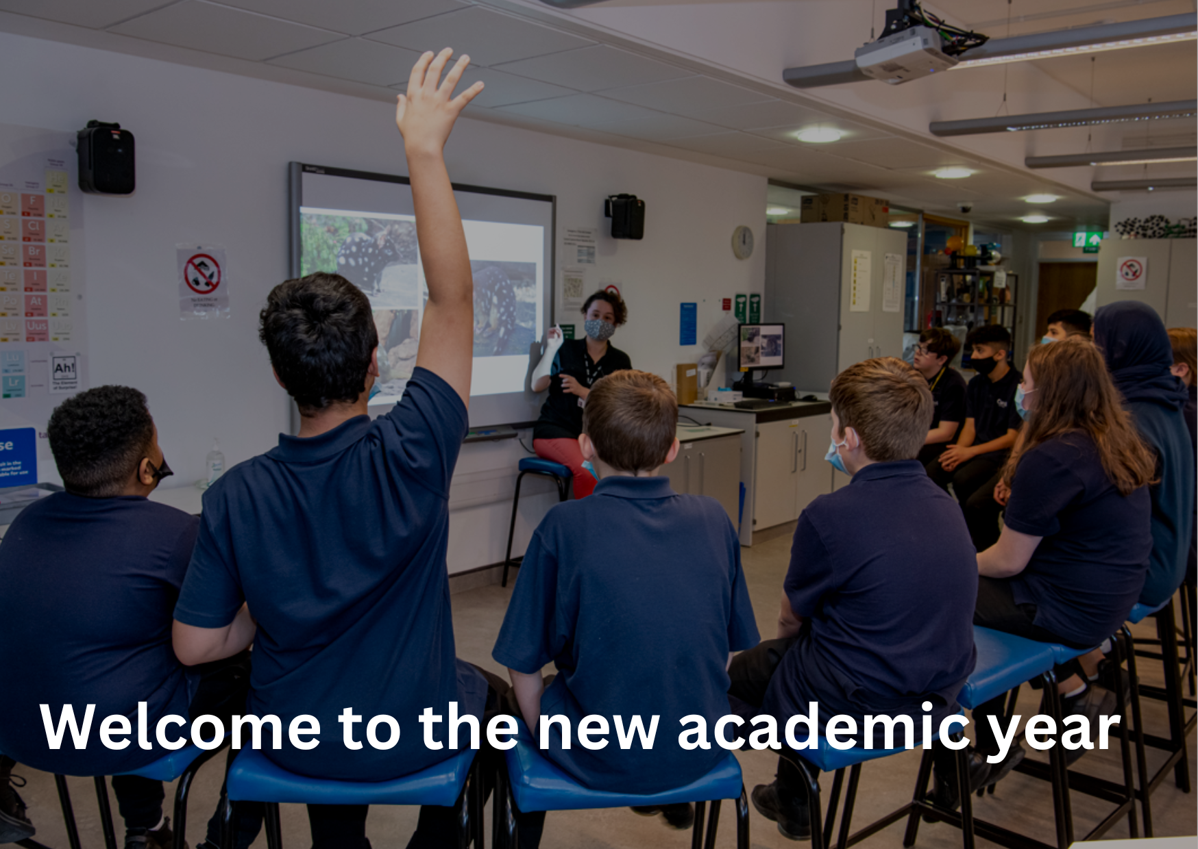 Welcome to the new academic year.