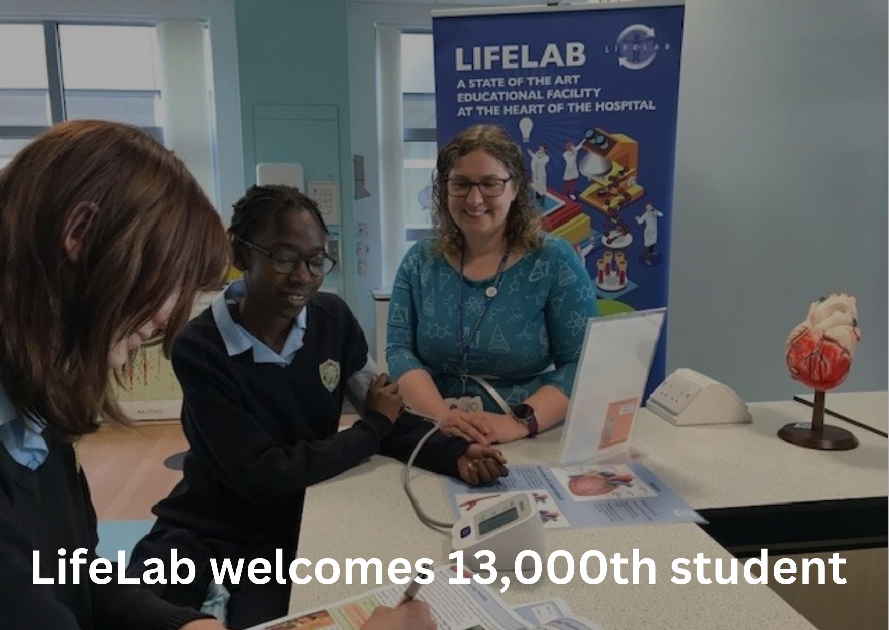 13000th student in the lab
