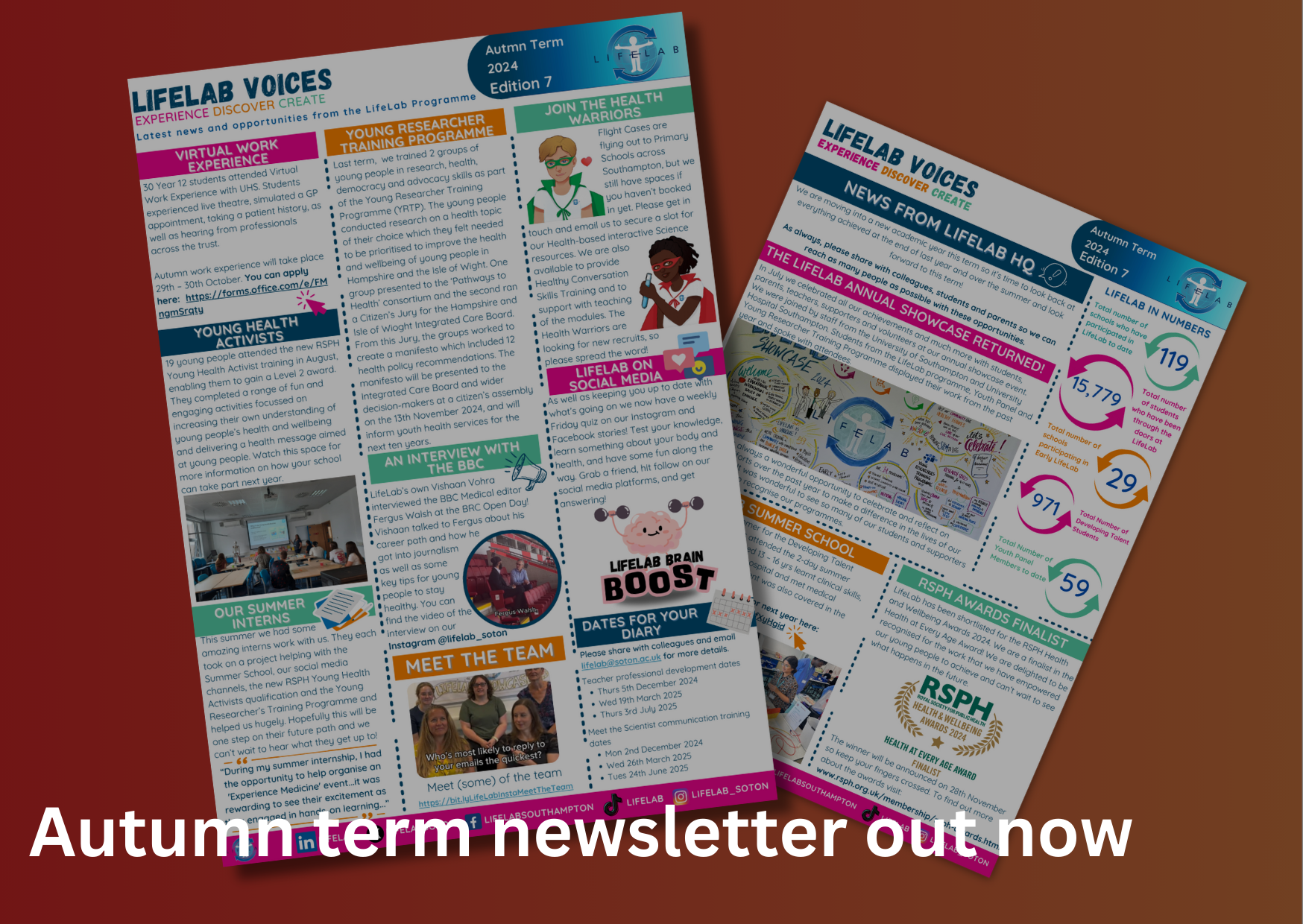 Autumn Term Newsletter out now
