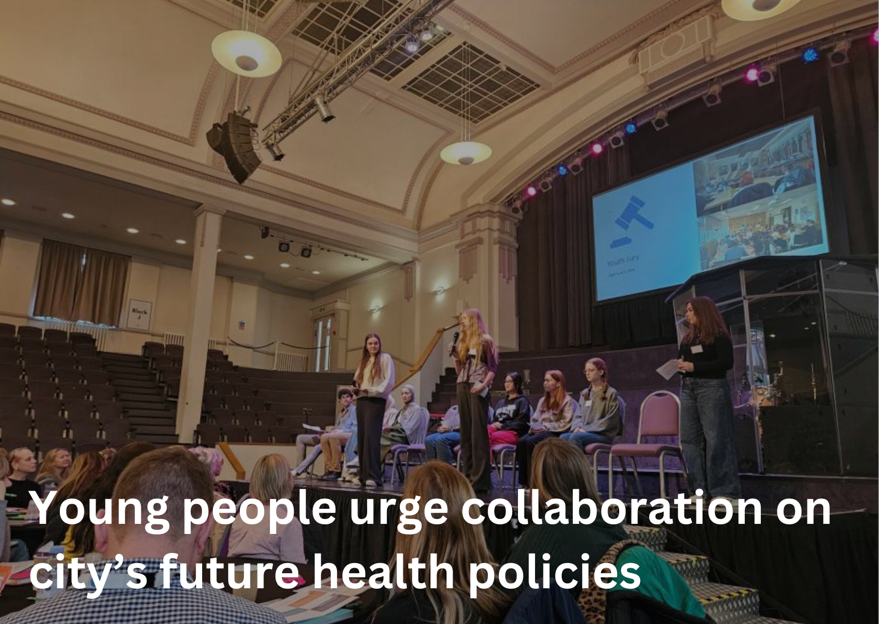 Young people urge collaboration on city’s future health policies